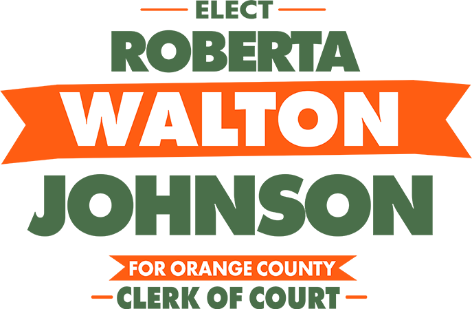 Roberta Walton Johnson for Orange County Clerk of Court